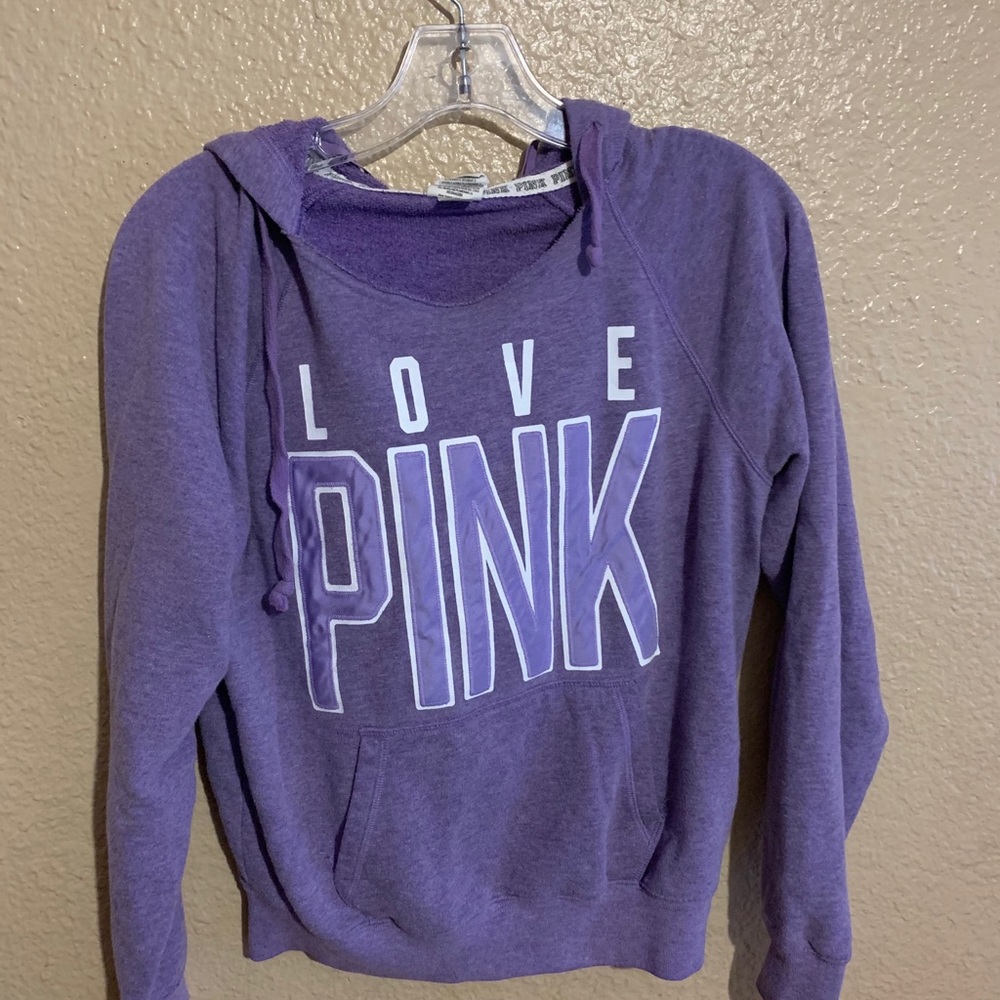 PINK Off the shoulder sweater